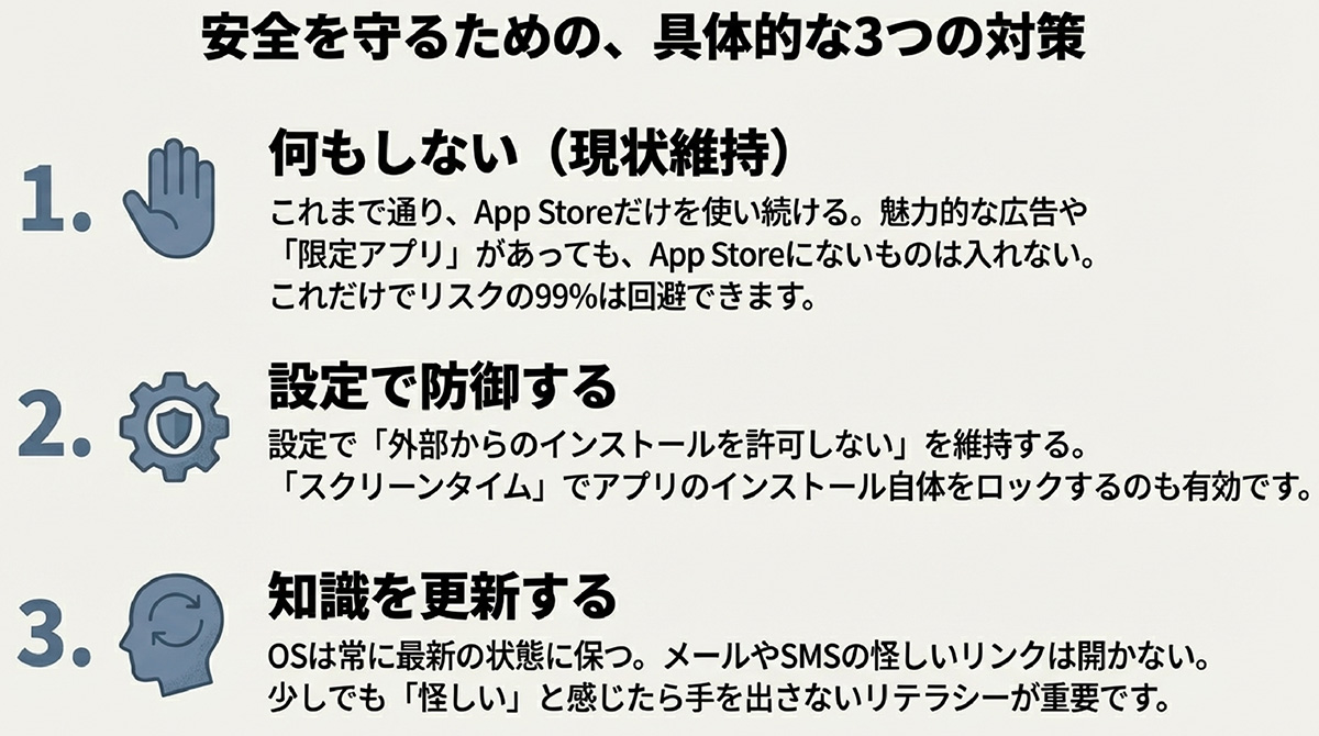 スマホ新法がいらないと感じる人の結論