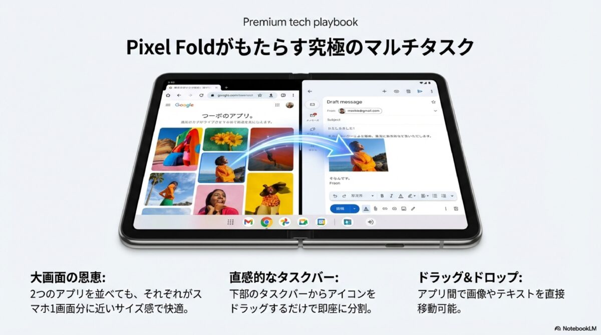 Pixel Foldがもたらす究極のマルチタスク