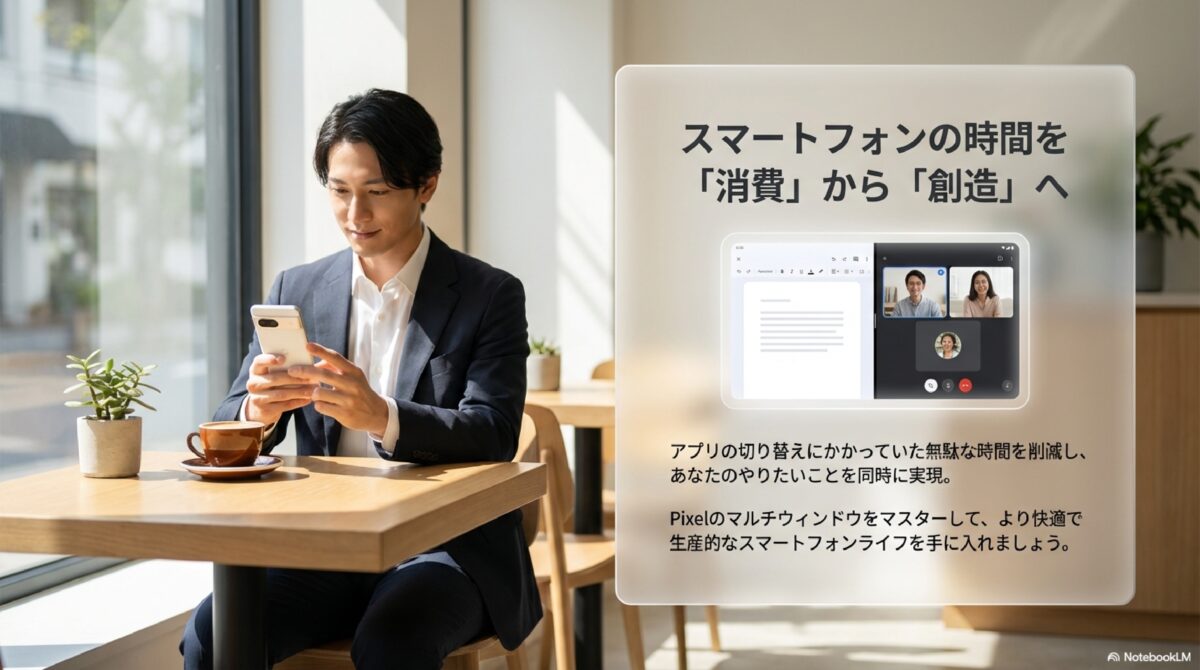 スマートフォンの時間を「消費」から「創造」へ