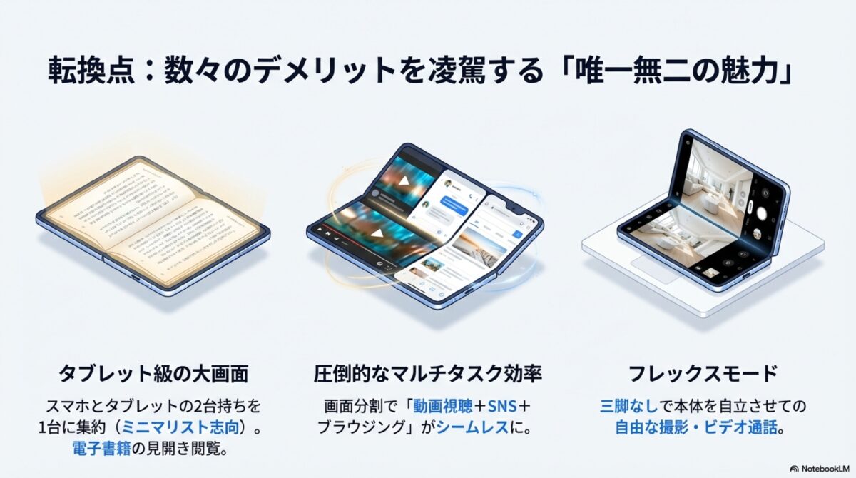 転換点：数々のデメリットを凌駕する「唯一無二の魅力」