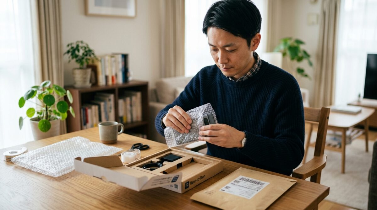 端末の使用後にデータを消去する手順