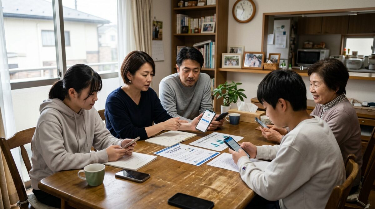 スマホで東京アプリの家族分を申請！東京都ポイント登録の必要条件